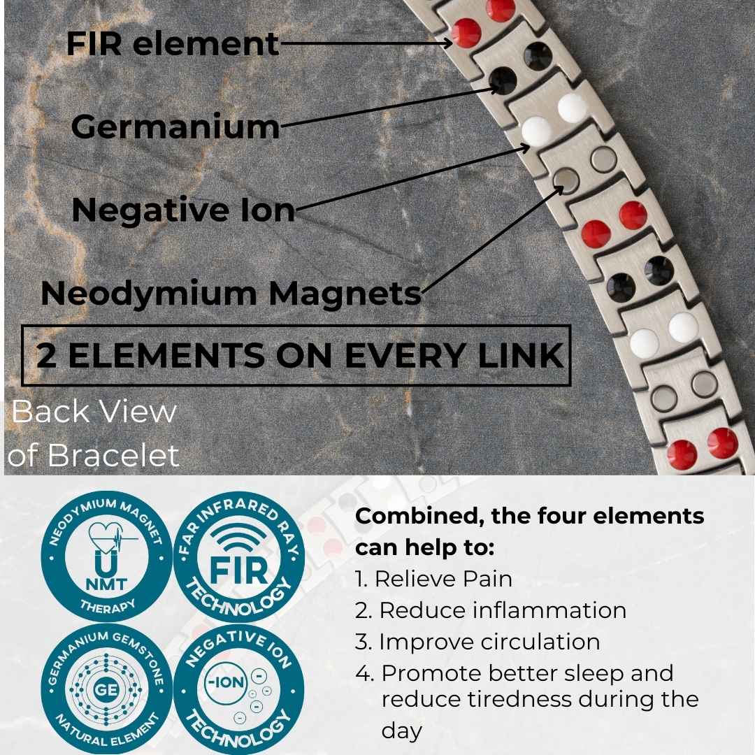 Ashe Moon - Double Strength 4in1 Magnetic Bracelet