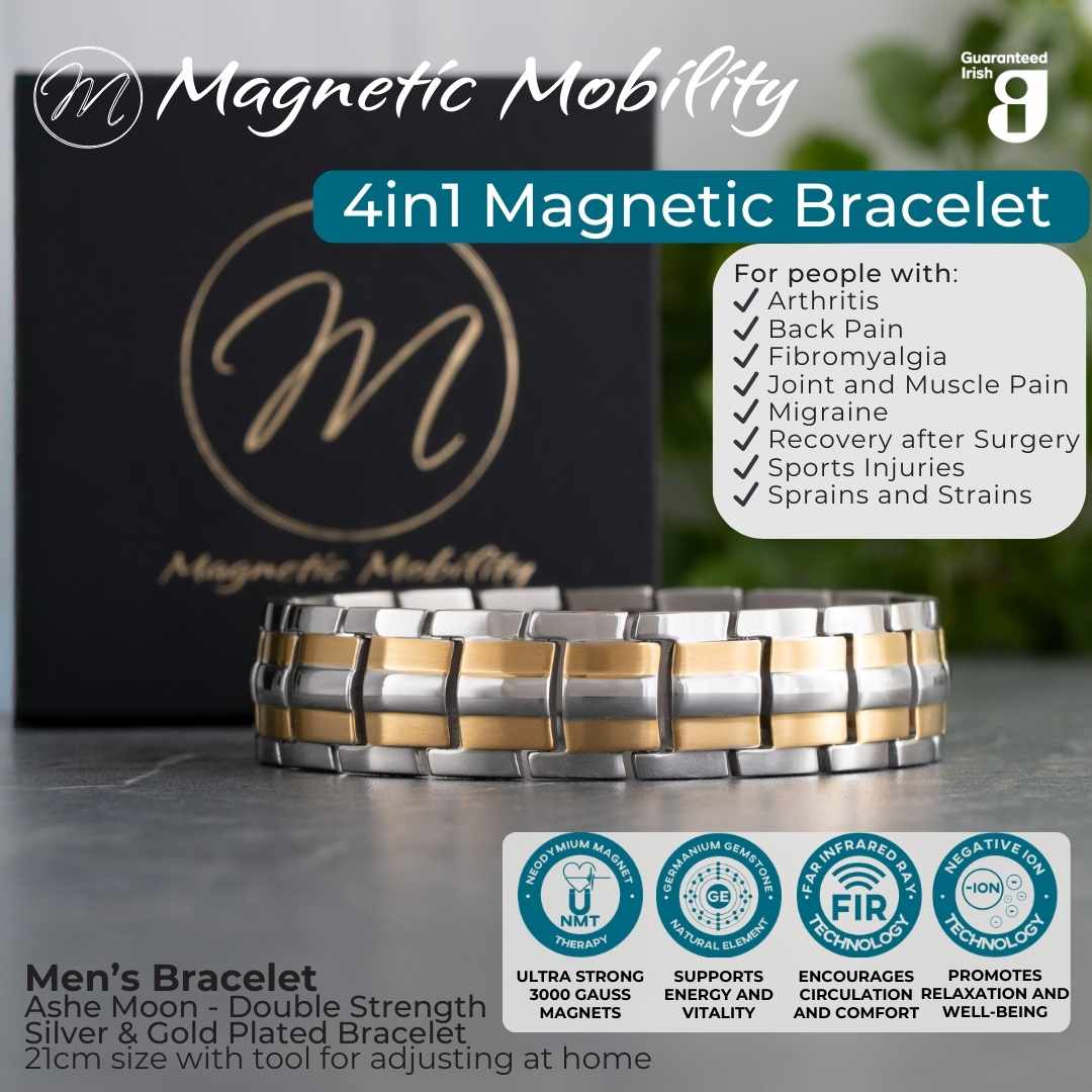 Ashe Moon - Double Strength 4in1 Magnetic Bracelet