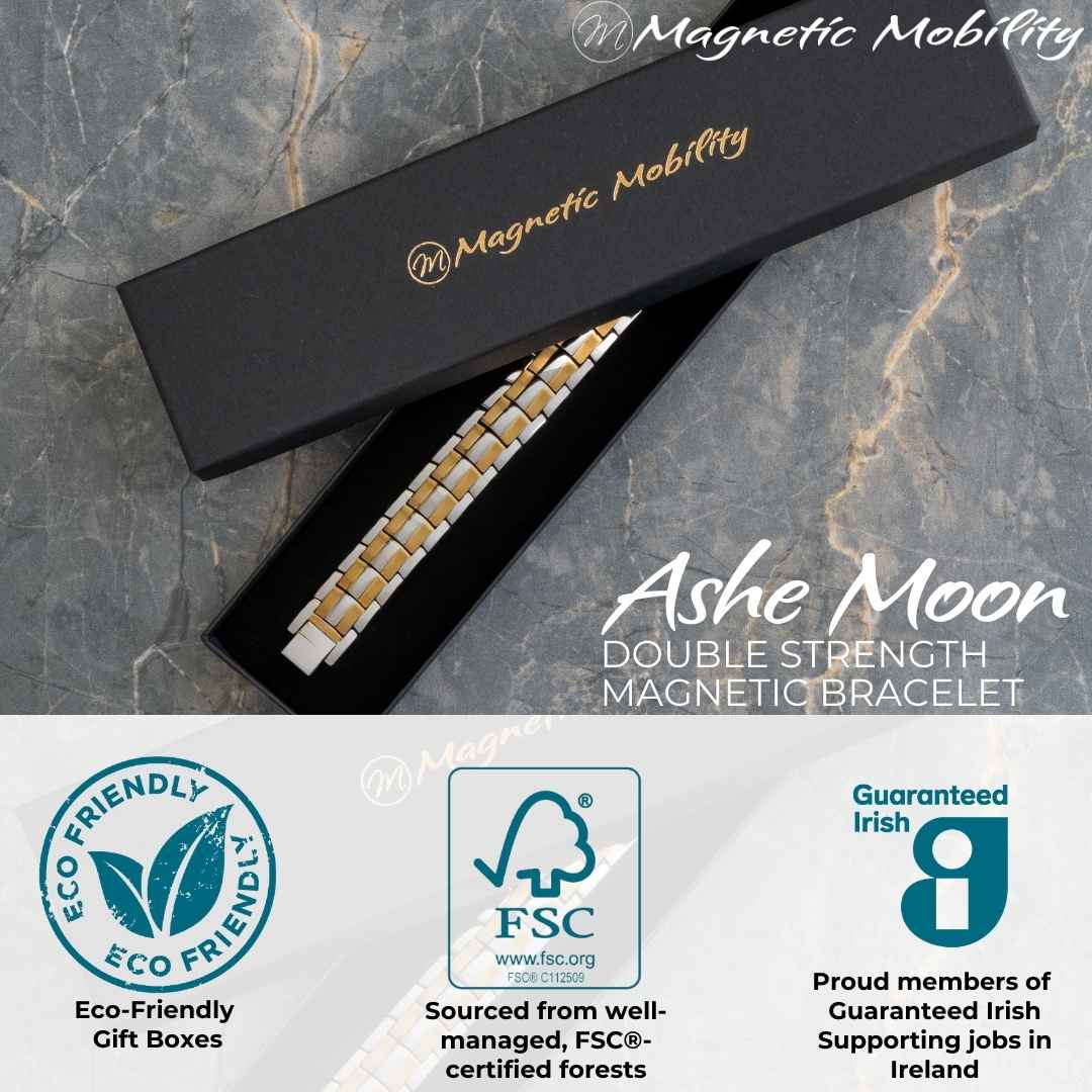 Ashe Moon - Double Strength 4in1 Magnetic Bracelet