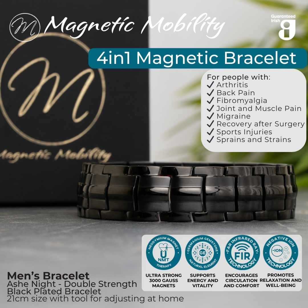 Ashe Night - Double Strength 4in1 Magnetic Bracelet