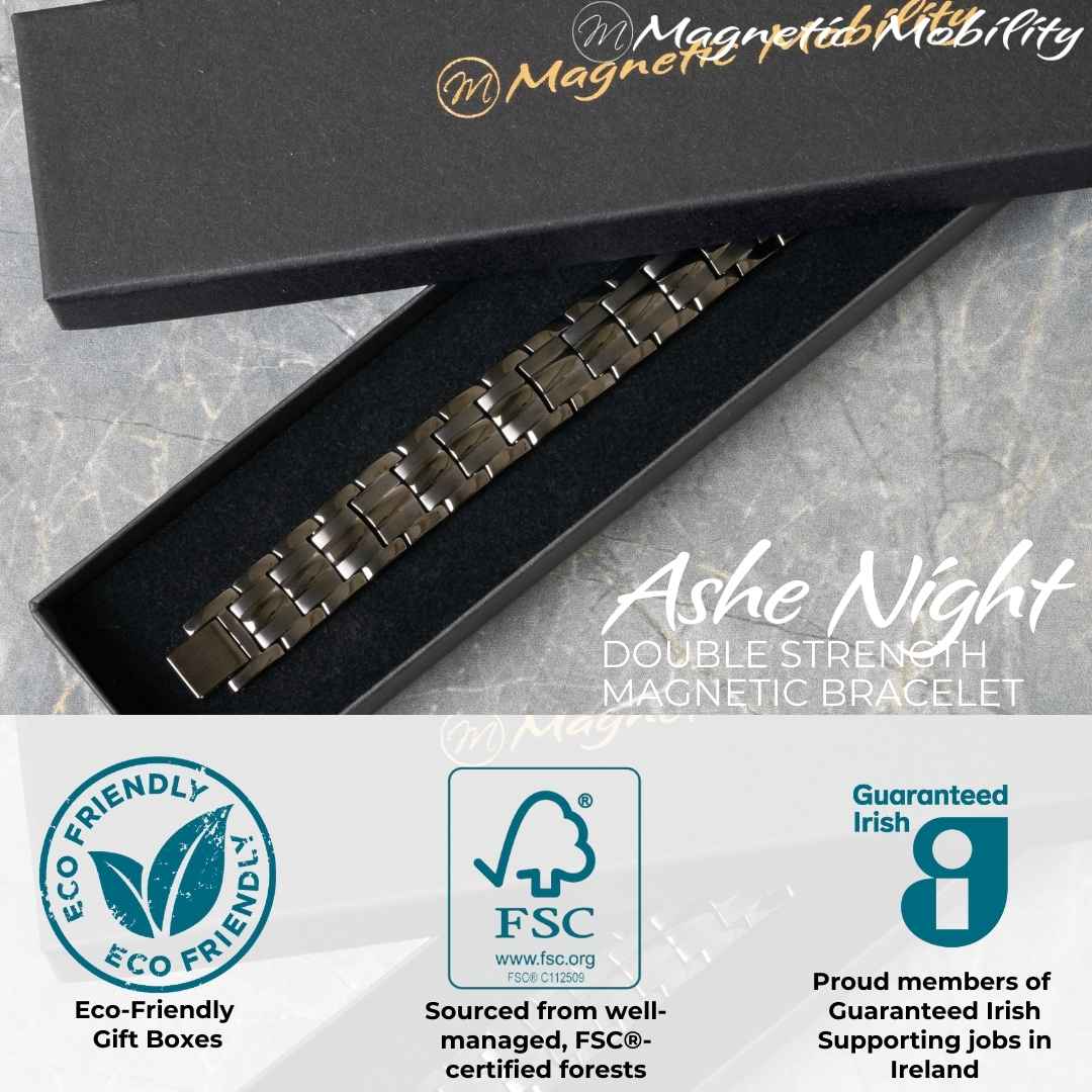 Ashe Night - Double Strength 4in1 Magnetic Bracelet