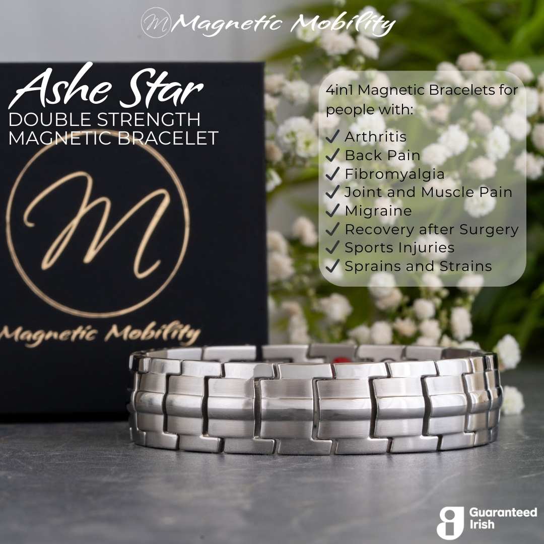 Ashe Star - Double Strength 4in1 Magnetic Bracelet