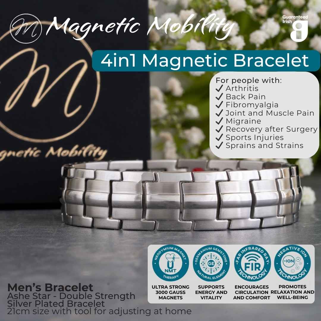 Ashe Star - Double Strength 4in1 Magnetic Bracelet