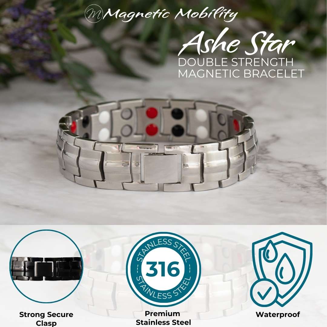 Ashe Star - Double Strength 4in1 Magnetic Bracelet