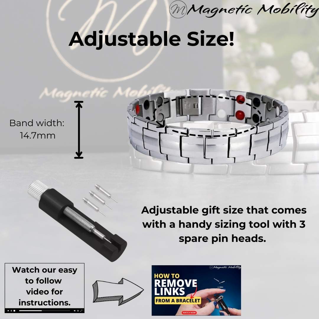 Ashe Star - Double Strength 4in1 Magnetic Bracelet