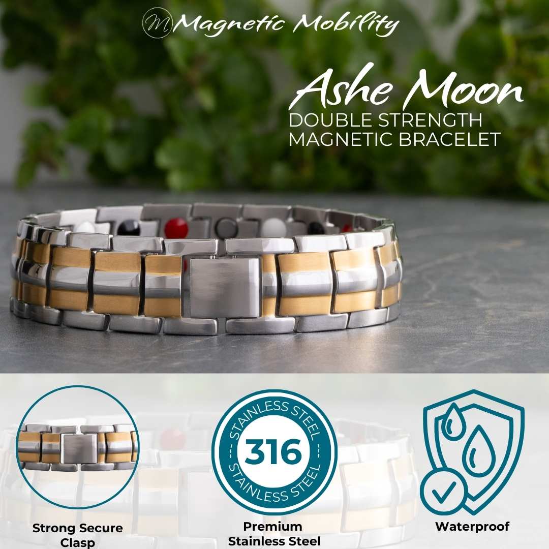 Ashe Moon - Double Strength 4in1 Magnetic Bracelet
