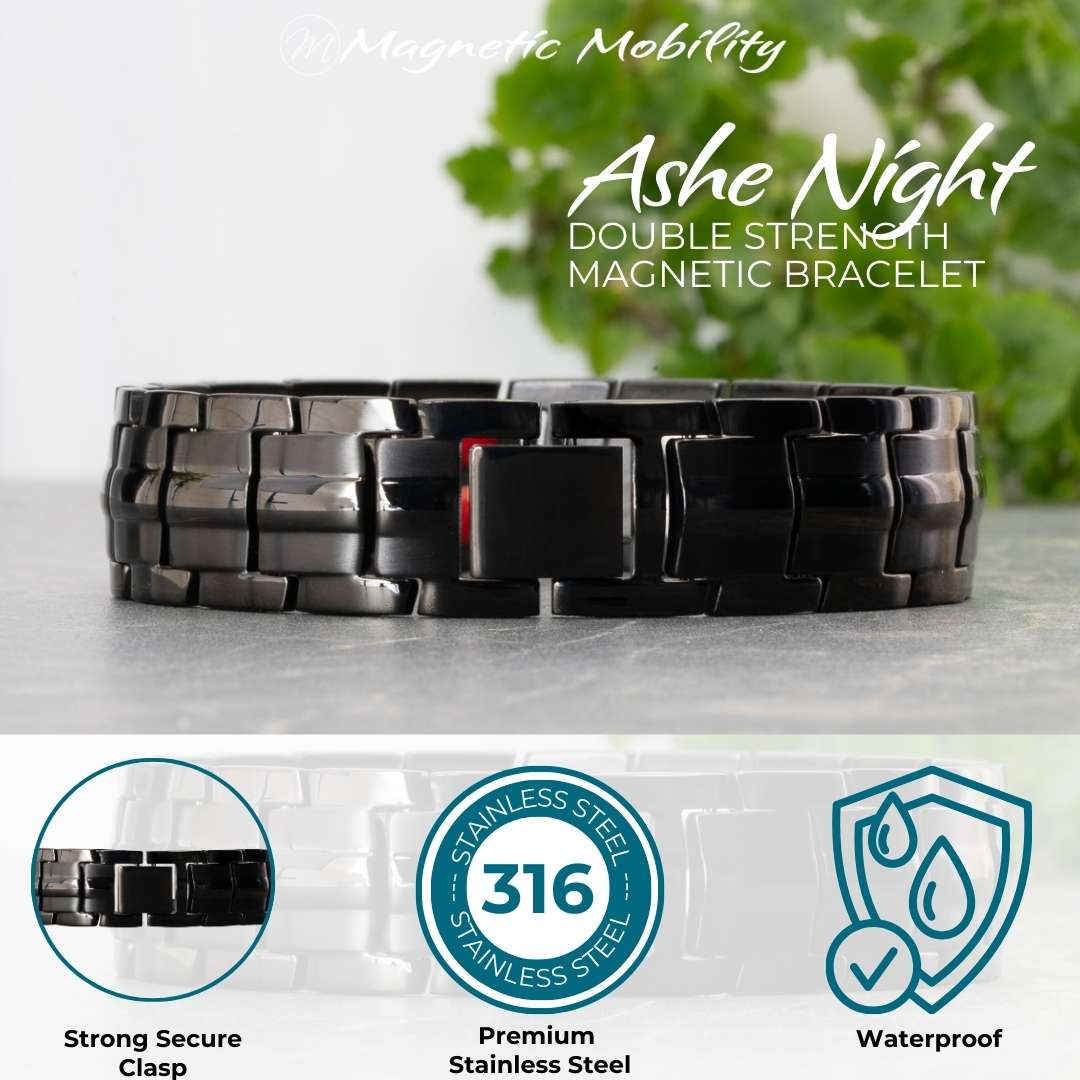 Ashe Night - Double Strength 4in1 Magnetic Bracelet
