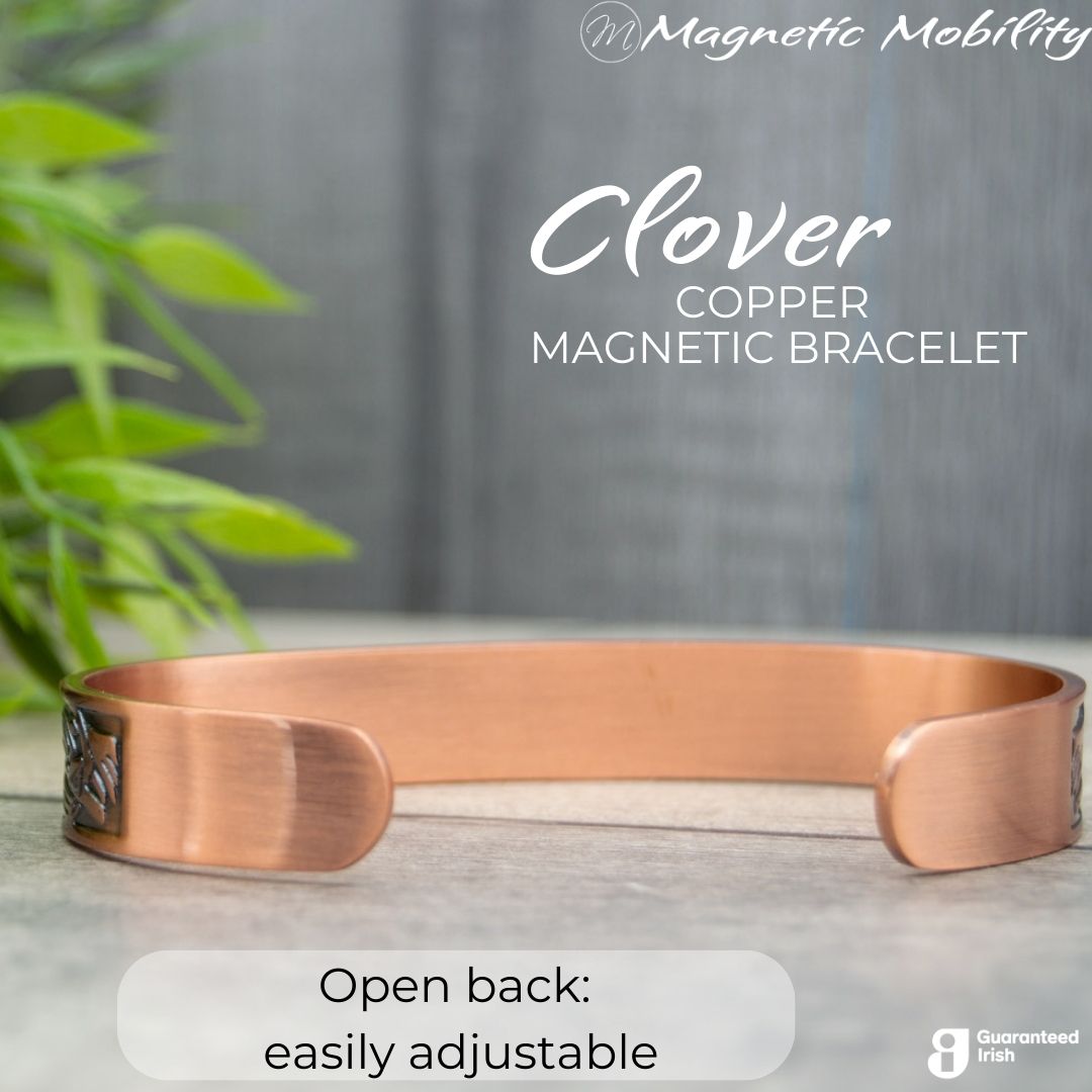 Clover Copper Magnetic Bracelet