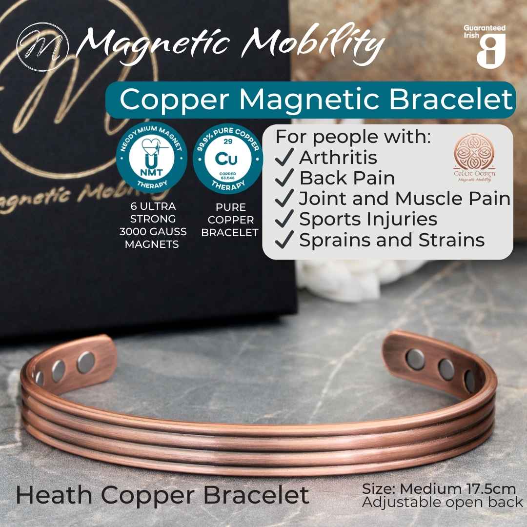 Heath Copper Magnetic Bracelet