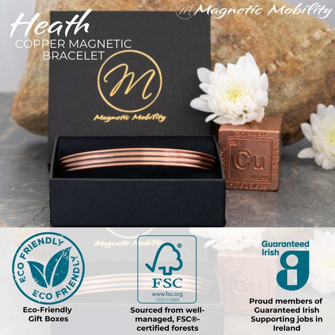 Heath Copper Magnetic Bracelet