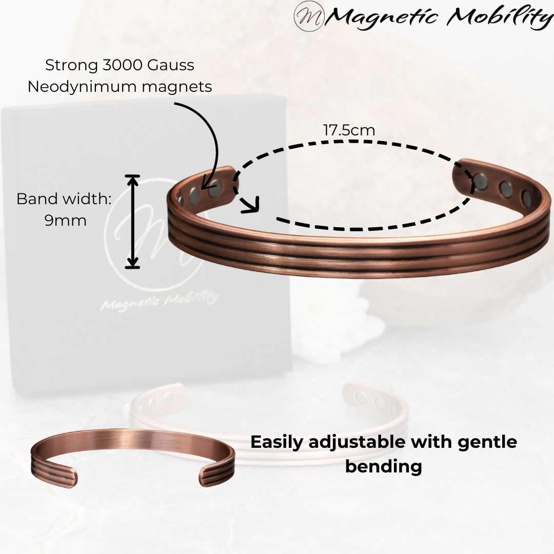 Heath Copper Magnetic Bracelet