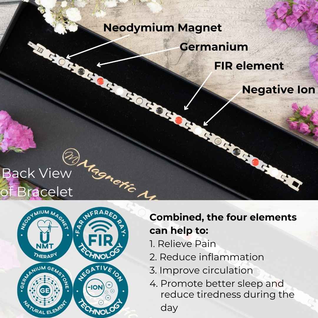 Meadowsweet Dusk 4in1 Magnetic Bracelet