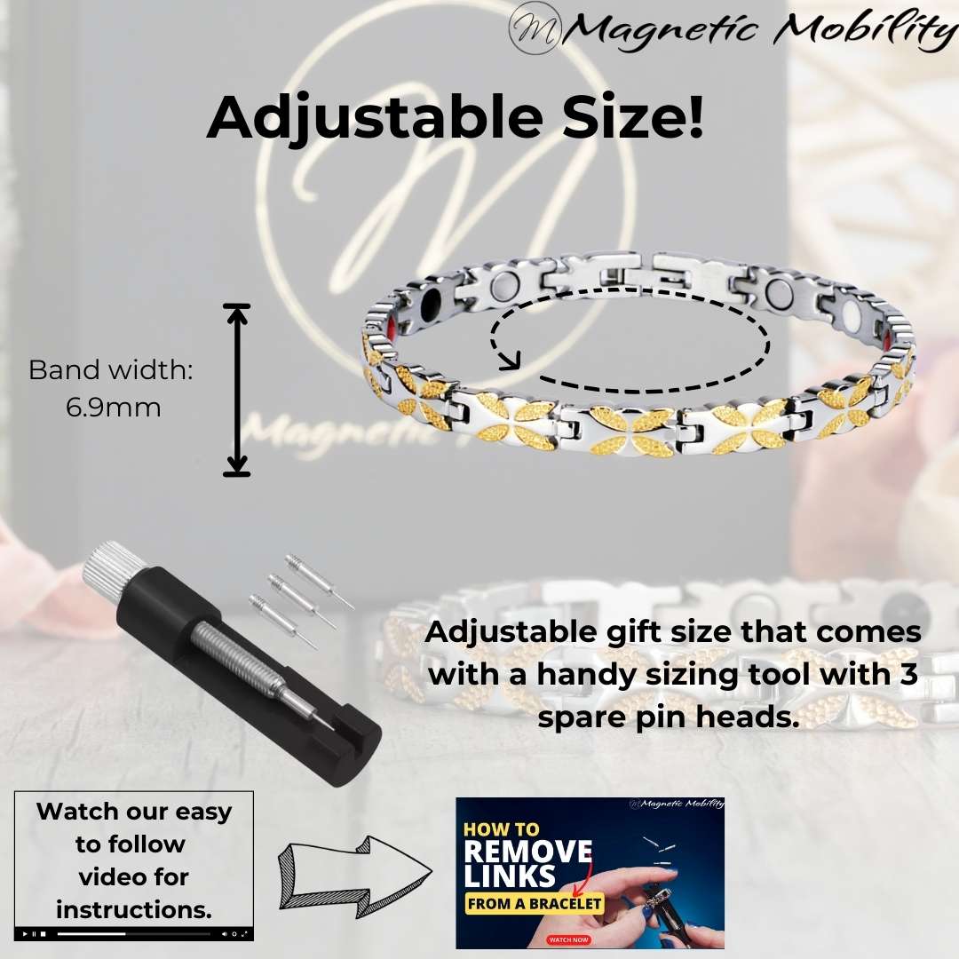 Meadowsweet Moon 4in1 Magnetic Bracelet
