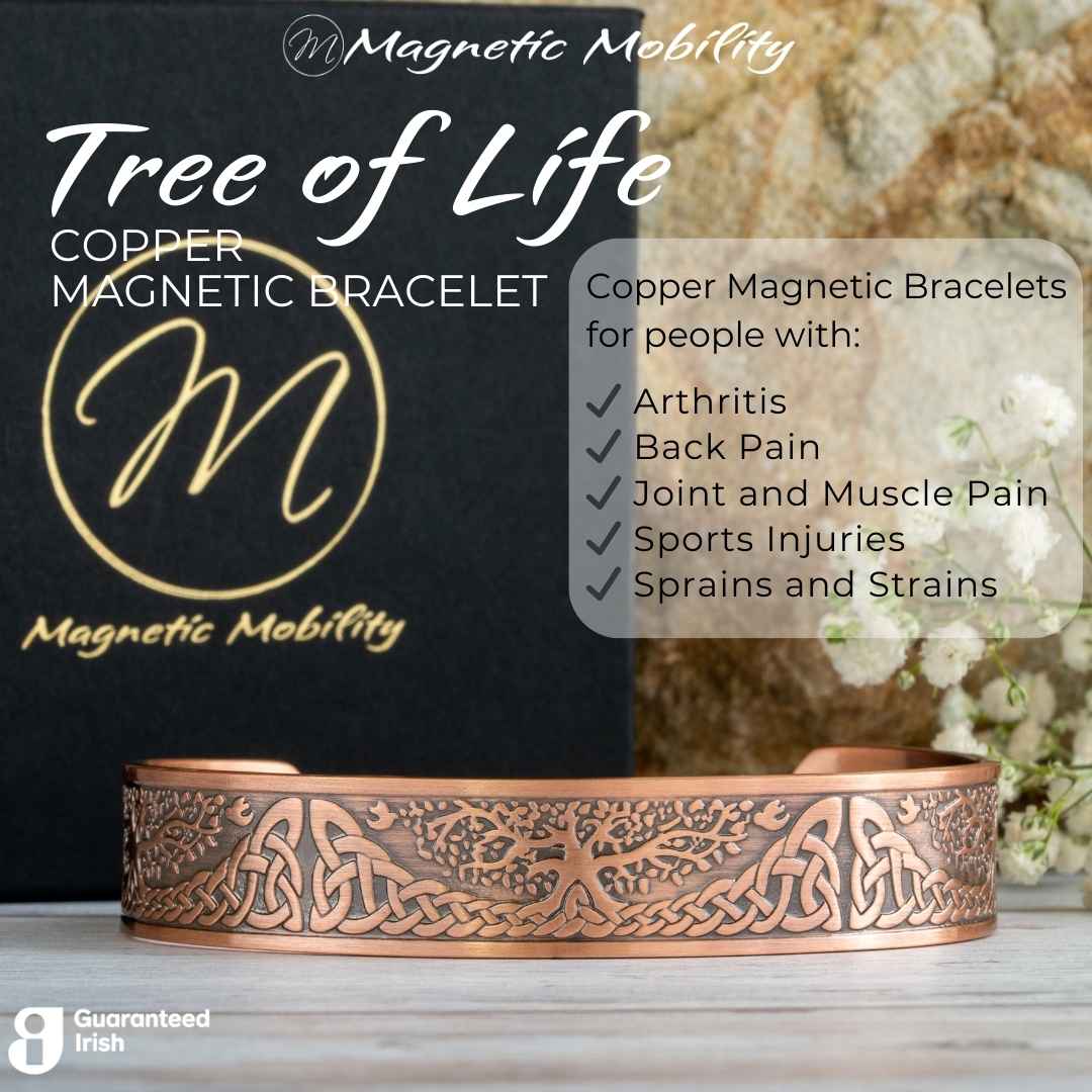 Tree of Life Copper Magnetic Bracelet