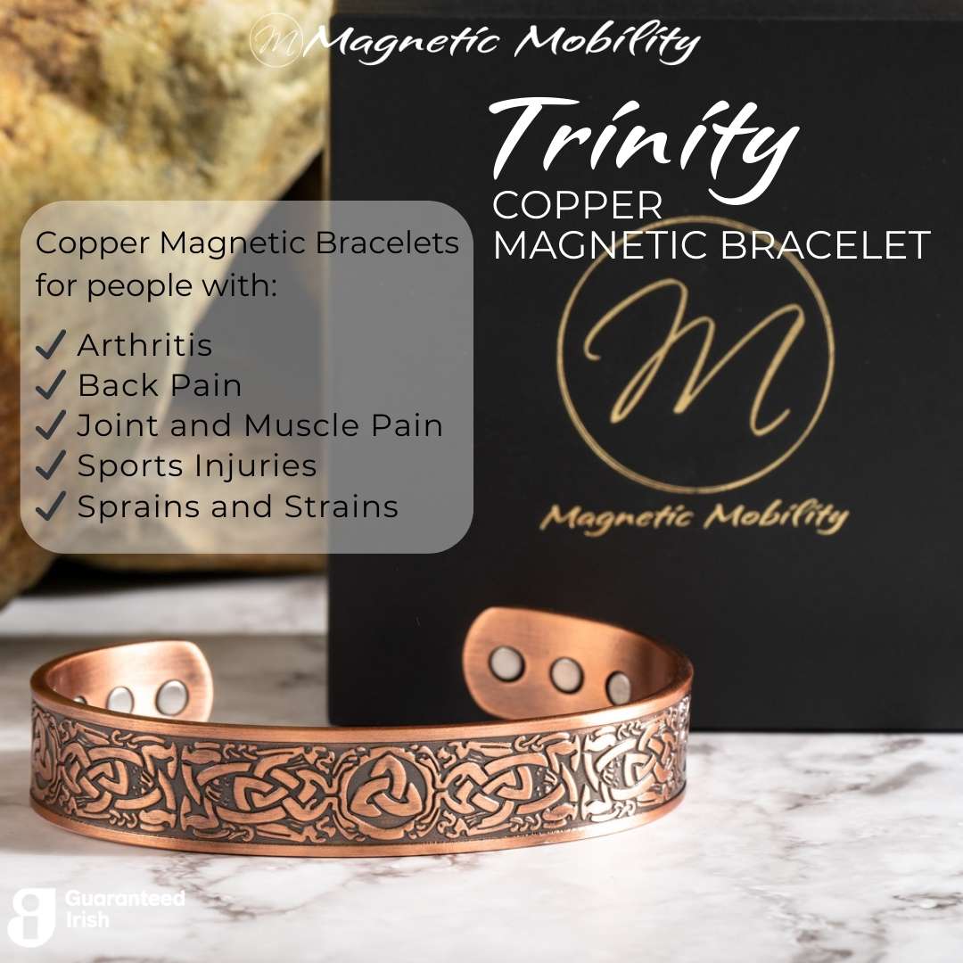 Trinity Copper Magnetic Bracelet