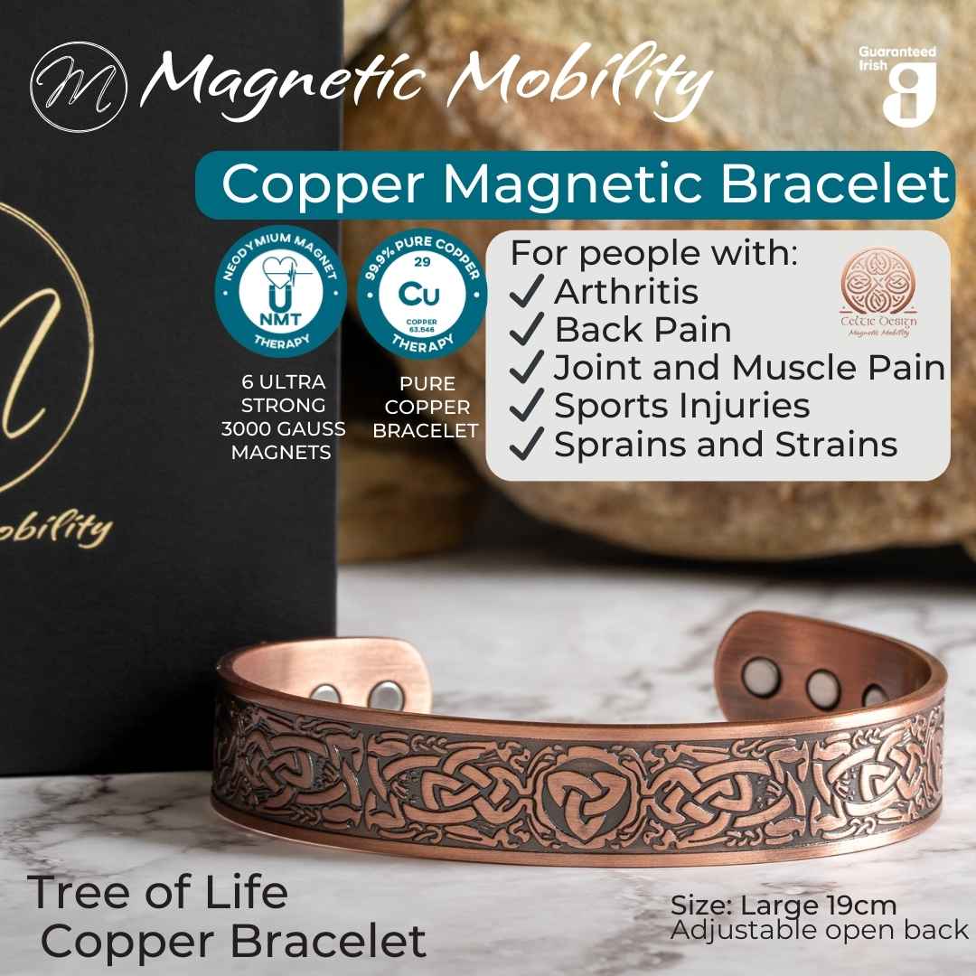 Trinity Copper Magnetic Bracelet