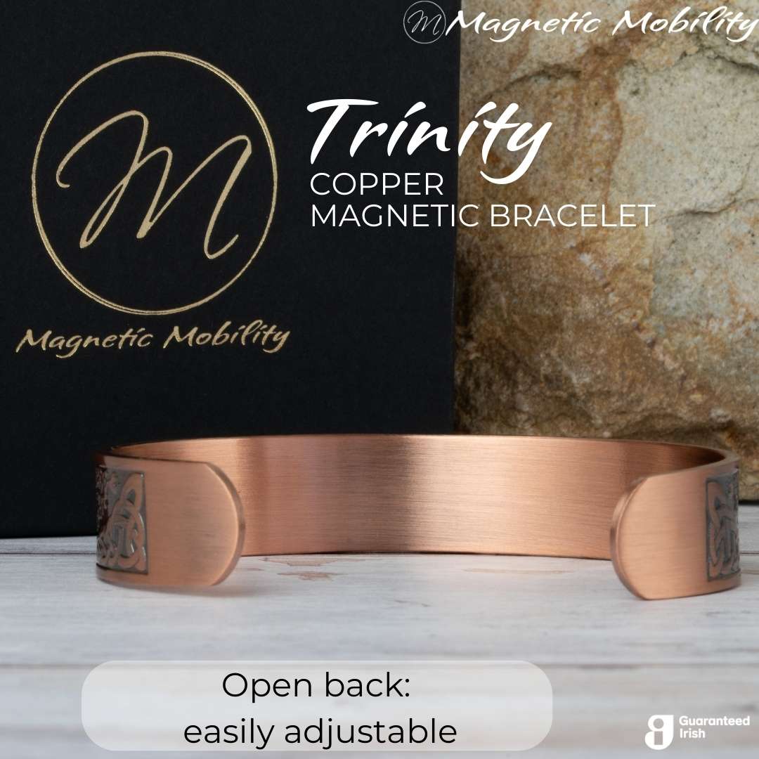 Trinity Copper Magnetic Bracelet