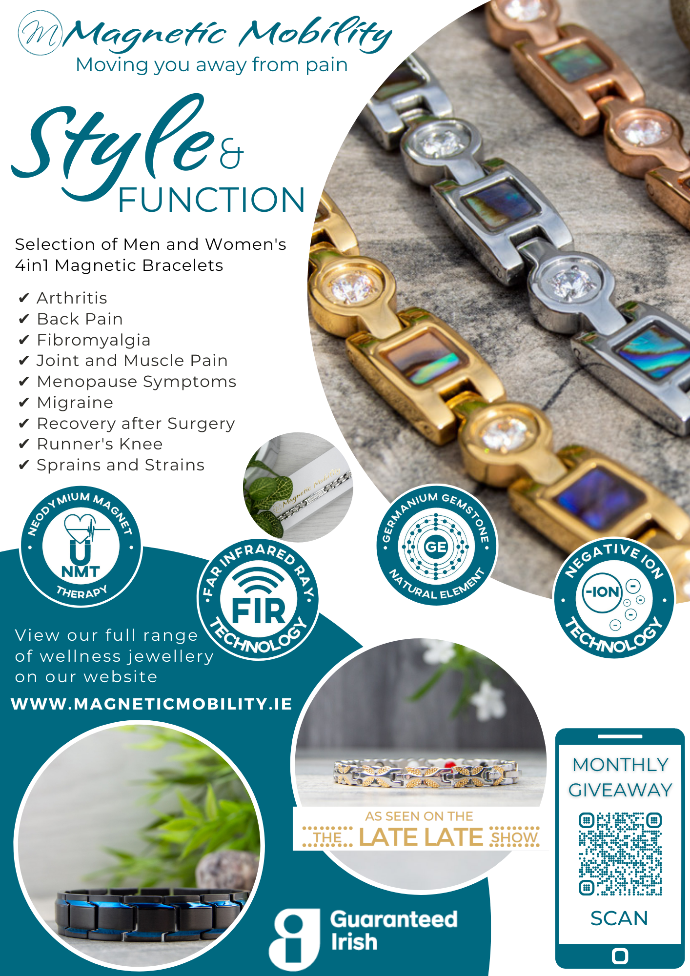Magnetic Mobility Information Leaflet - Bunch of 25
