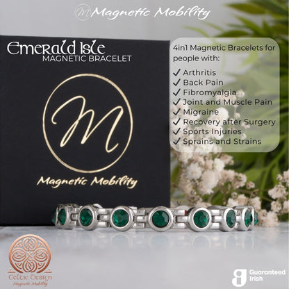 Emerald Isle: 4in1 Magnetic Bracelet