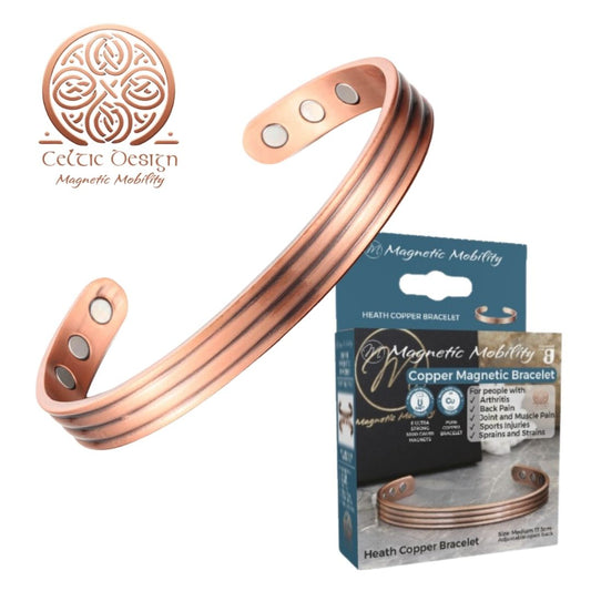 Heath Copper Magnetic Bracelet