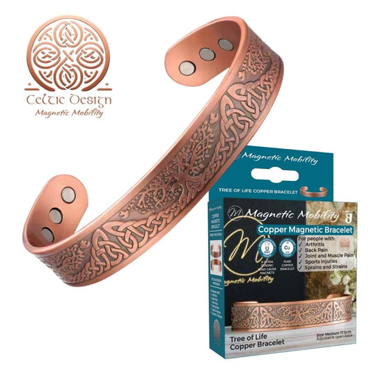 Tree of Life Copper Magnetic Bracelet